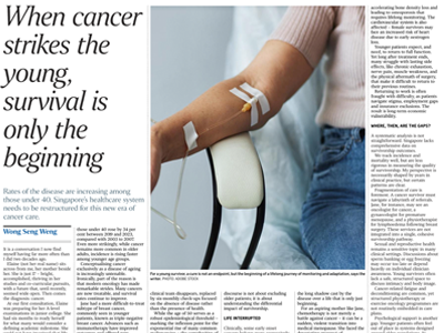 Cancer rates are rising among the young. Singapore healthcare system needs to address this